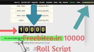 Freebitco.in 10000 Roll Script Komut Dosyası