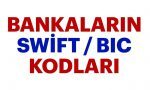 Bankaların Swift Kodları